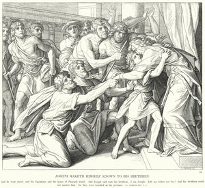 José se Da a Conocer a sus Hermanos de Julius (after) Schnorr von Carolsfeld
