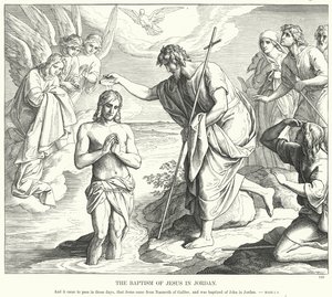 El Bautismo de Jesús en el Jordán