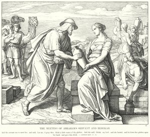 El Encuentro del Siervo de Abraham y Rebeca