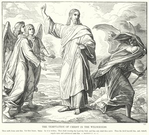 La tentación de Cristo en el desierto