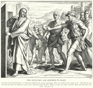 Dos Ciegos Recuperan la Vista de Julius (after) Schnorr von Carolsfeld
