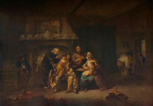 El regreso de un marinero casado, c1800 de Julius Caesar Ibbetson