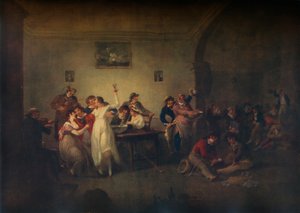 El regreso de un marinero soltero, c1800 de Julius Caesar Ibbetson