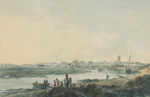 Cardiff desde el Sur de Julius Caesar Ibbetson