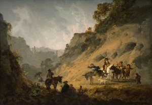 Gitanos con una Carrera de Asnos, 1792
