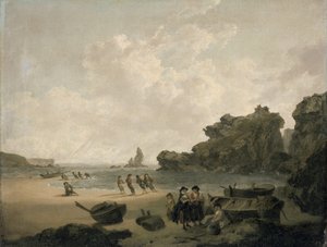 La roca apilada de Julius Caesar Ibbetson