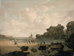 La Roca Apilada, 1793-94 de Julius Caesar Ibbetson