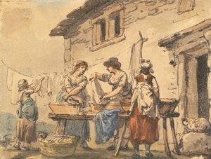 Lavarse con cenizas de Julius Caesar Ibbetson