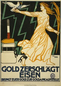 El oro aplasta al hierro. Lleva tu oro al centro de compra de oro de Julius Diez