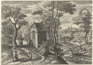 Julio Ivlivs (título en objeto) Los doce meses (título de la serie) de Julius Goltzius