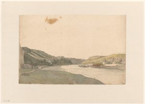 Vista del Mosa de Julius Jacobus van de Sande Bakhuyzen