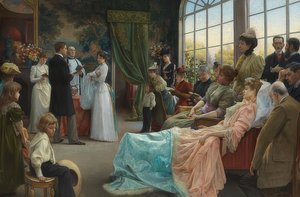 El bautismo. 1892 de Julius Leblanc Stewart