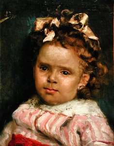 Niña mestiza de Julius Leblanc Stewart
