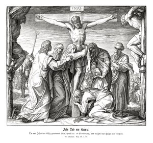 Muerte de Jesús en la cruz, Evangelio de Juan