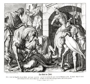 La muerte de Jezabel, 2 Reyes de Julius Schnorr von Carolsfeld