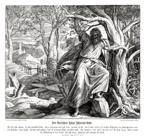 Muerte de Judas Iscariote, Evangelio de Mateo de Julius Schnorr von Carolsfeld