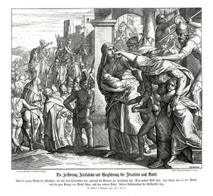 Caída de Jerusalén, 2 Reyes de Julius Schnorr von Carolsfeld