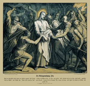La traición de Jesús, Evangelio de Mateo