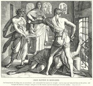 Juan Bautista es decapitado