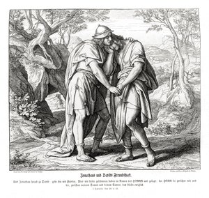 La amistad de Jonatán y David