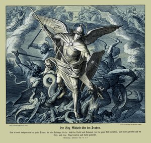 Victoria de Miguel sobre el dragón, Apocalipsis