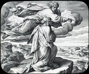 Moisés ve la tierra de Israel