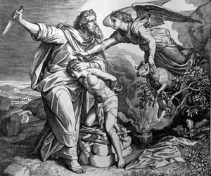 Sacrificio de Isaac de Julius Schnorr von Carolsfeld