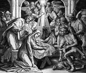 La Natividad de Cristo de Julius Schnorr von Carolsfeld