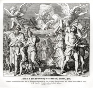 La Torre de Babel, Génesis de Julius Schnorr von Carolsfeld