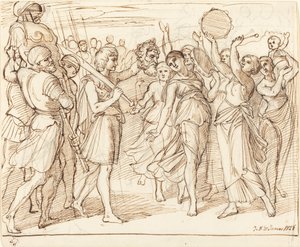 El triunfo de David de Julius Schnorr von Carolsfeld