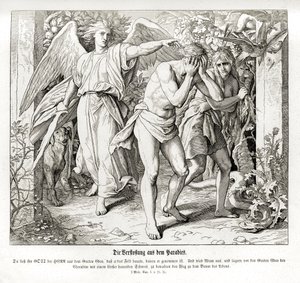 El exilio del Paraíso, Génesis de Julius Schnorr von Carolsfeld