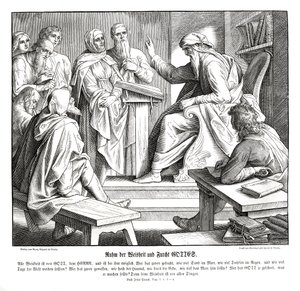 Sabiduría del Señor, Libro de Sirach de Julius Schnorr von Carolsfeld