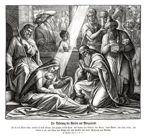 Los sabios, Evangelio de Mateo
