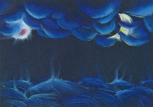 Creación Sol y Luna de Jung Sook Nam