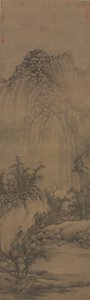 Retiro budista junto al arroyo y montañas, 960-985 de Juran
