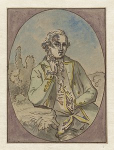 Retrato de hombre desconocido, en óvalo