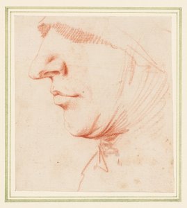 La cabeza de un hombre de perfil de Jusepe de (1591 1652) Ribera