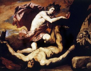 Apolo y Marsias de Jusepe de Ribera