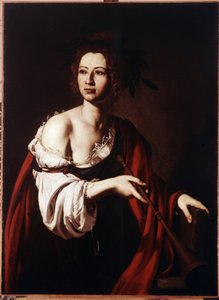 Alegoría de la Historia. Pintura de José de Ribera llamada il Spagnoletto ""el español"" (1591-1652)