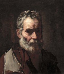 Un hombre viejo de Jusepe de Ribera