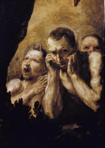 Apolo y Marsias (detalle) de Jusepe de Ribera