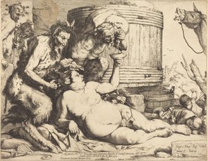 Silenus Borracho de Jusepe de Ribera