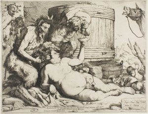 Silenus borracho de Jusepe de Ribera