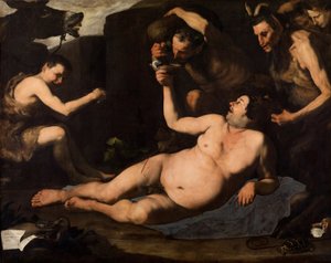   Sileno borracho de Jusepe de Ribera