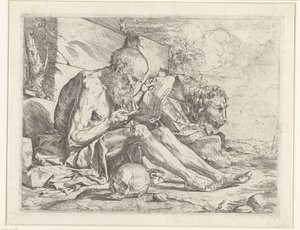 Lectura de San Jerónimo de Jusepe de Ribera