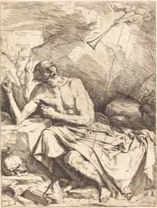 San Jerónimo Escuchando la Trompeta del Juicio Final de Jusepe de Ribera
