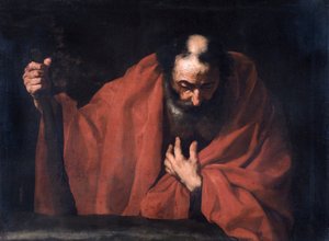 Santiago el Mayor, primera mitad del siglo XVII (óleo sobre lienzo) de Jusepe de Ribera