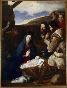 La adoración de los pastores de Jusepe de Ribera