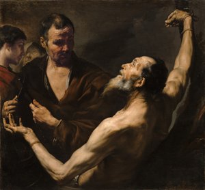El martirio de San Bartolomé, 1634 de Jusepe de Ribera