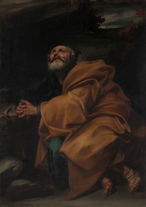 Las Lágrimas de San Pedro, ca. 1612-13 de Jusepe de Ribera